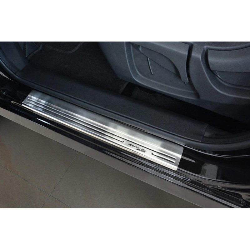 Avisa 2/14009 INOX Door sill Protectors X-Trail III 2014-2017 & FL 2017-4-pieces, Silver