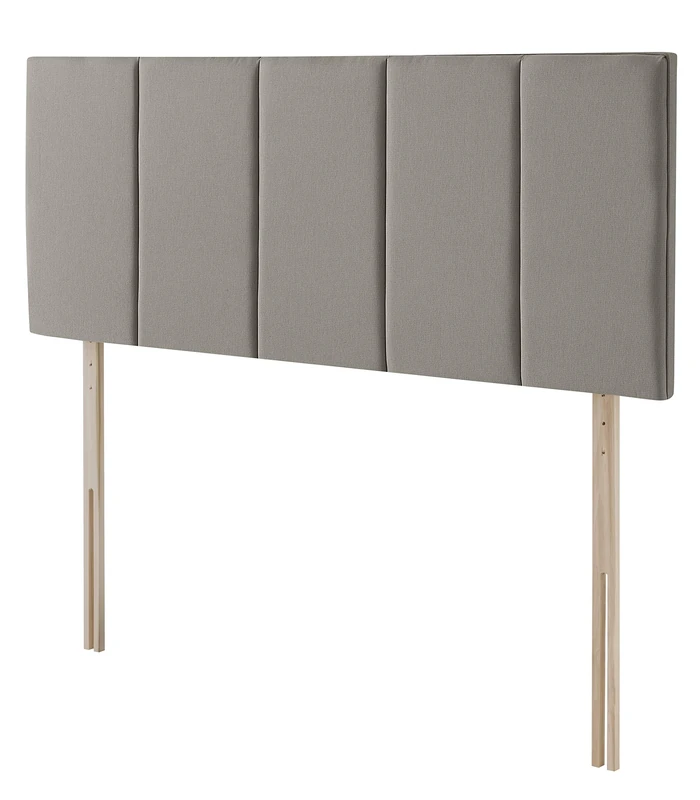 Silentnight Brescia Upholstered Headboard, Sandstone Fabric, Super King