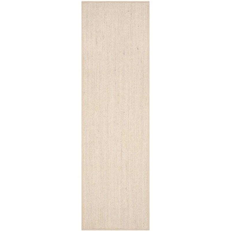 Safavieh Natural Fiber Rug for Living Room, Dining Room, Bedroom - Natural Fiber Collection, Short Pile, in Natural, 79 X 152 cm