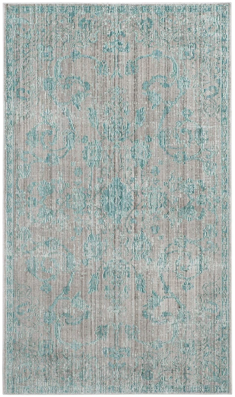 Safavieh Craft Art-Inspired Indoor Woven Rectangle Area Rug, Valencia Collection, VAL103, in Blue / Multi, 91 X 152 cm for Living Room, Bedroom or Any Indoor Space