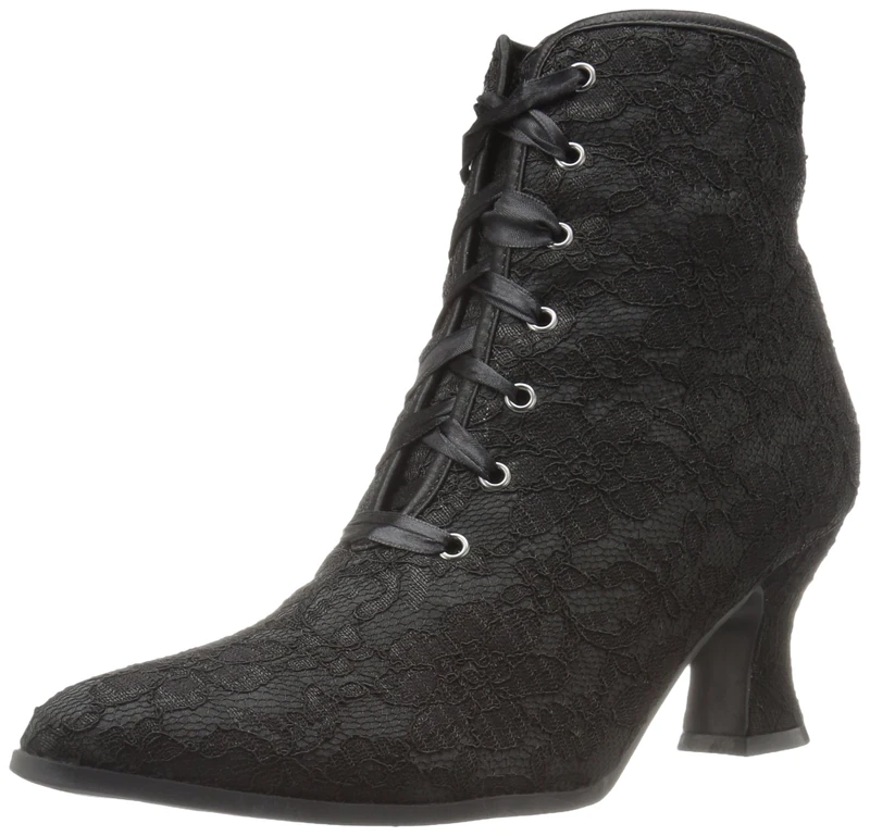 Ellie Shoes Women's 253-elizabeth Ankle Bootie, Black, 4 UK