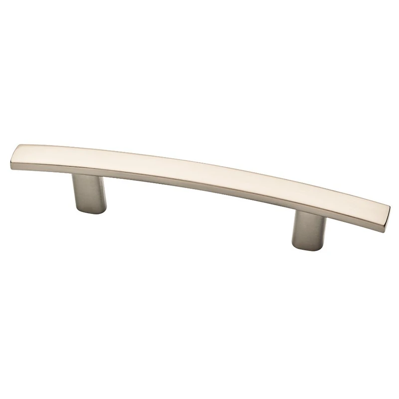 Franklin Brass P35566K-SN-B1 3" (76mm) Subtle Arch Kitchen Cabinet Drawer Handle Pull, Satin Nickel, 25-Pack, Pack of 25