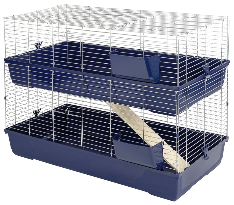 Kerbl Small Maxi Baldo Animal Cage,Black, 120 x 53 x 86 cm