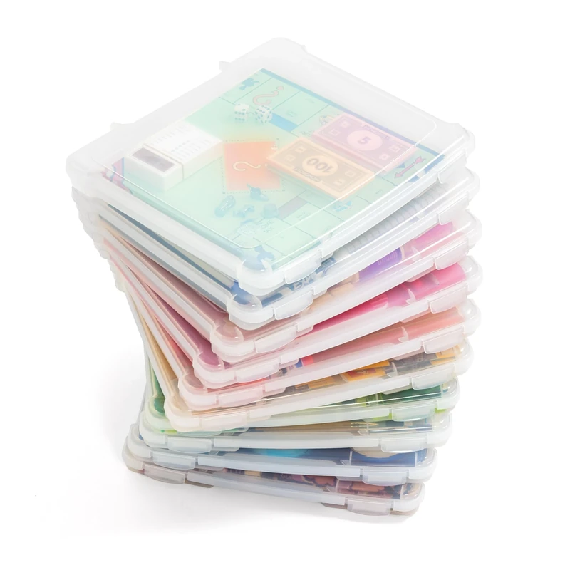 IRIS USA, Inc. IRIS Portable Project Case, Slim 10-Pack