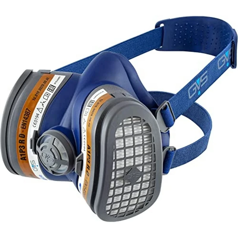 GVS SPR504 Elipse Maintenance Free Mask with FFA1P3 Filters for Organic Gases and Dust, M/L