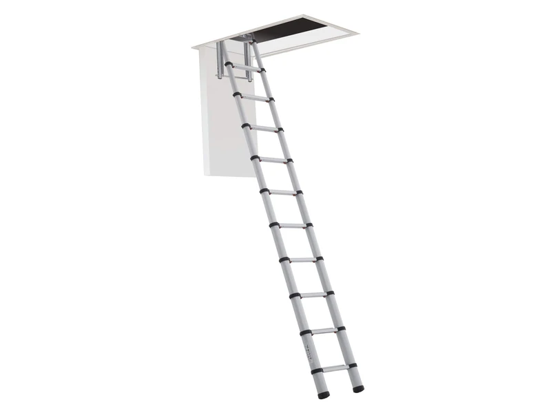 Zarges ZARTELOFT260 2.60 m Loftmaster Telescopic Ladder - Silver