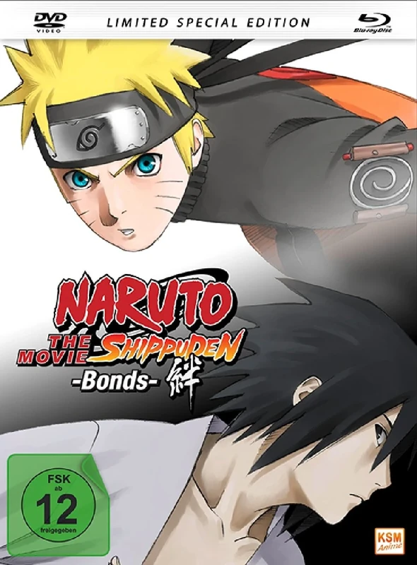 Naruto Shippuden - Bonds/The Movie 2 - Mediabook [Blu-ray] [2008]