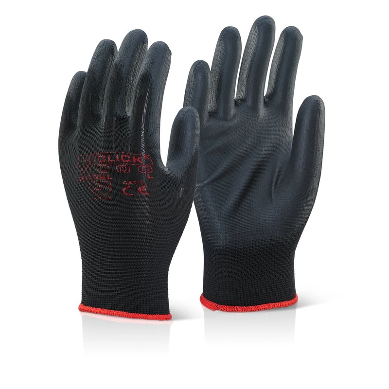 PU COATED GLOVE BLACK M