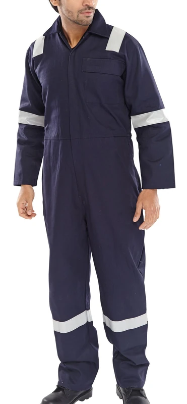 FIRE RETARDANT NORDIC DESIGN BOILERSUIT NAVY 56