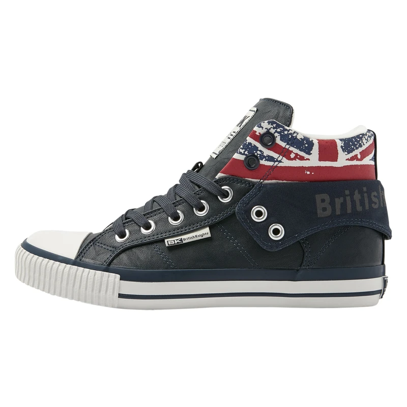British Knights Roco, Men's Low-Top Sneakers, Blue (navy/union jack 04), 8 UK (42 EU) - Image 1