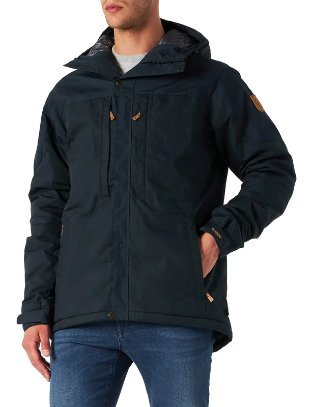 Fjallraven Men's Skogsö Padded M Sport Jacket, Blue, XS UK