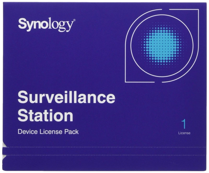 Synology 1 CAM LICENSE PACK FOR, Black - Image 1