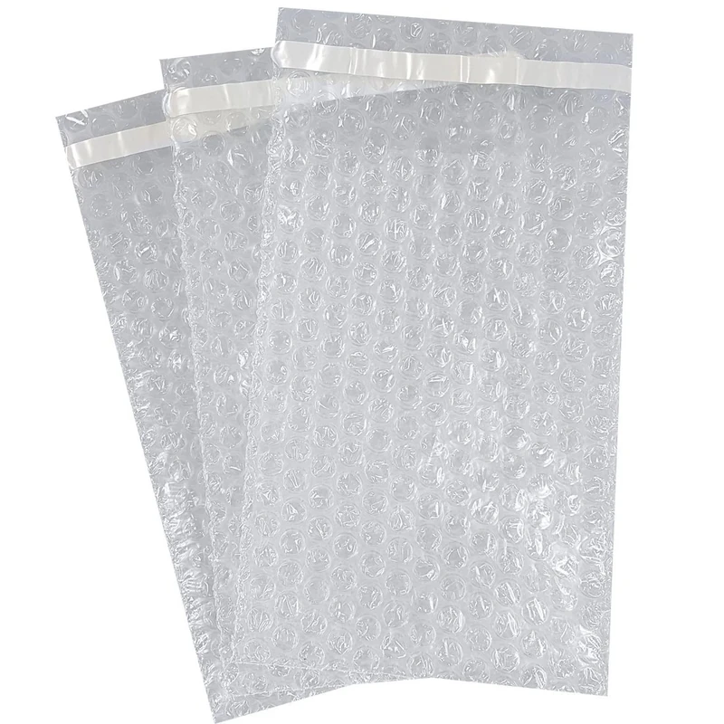 Triplast BB2 130 X 185"Clear Bubble Wrap" Pouch Bag (Pack of 500)