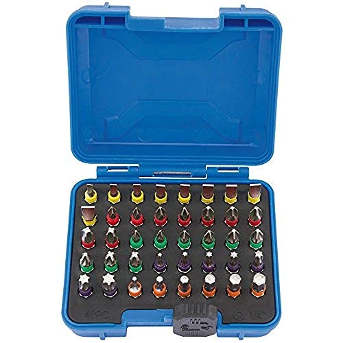 Draper 82404 Screwdriver Bit Set - Multi-Colours (40-Piece)