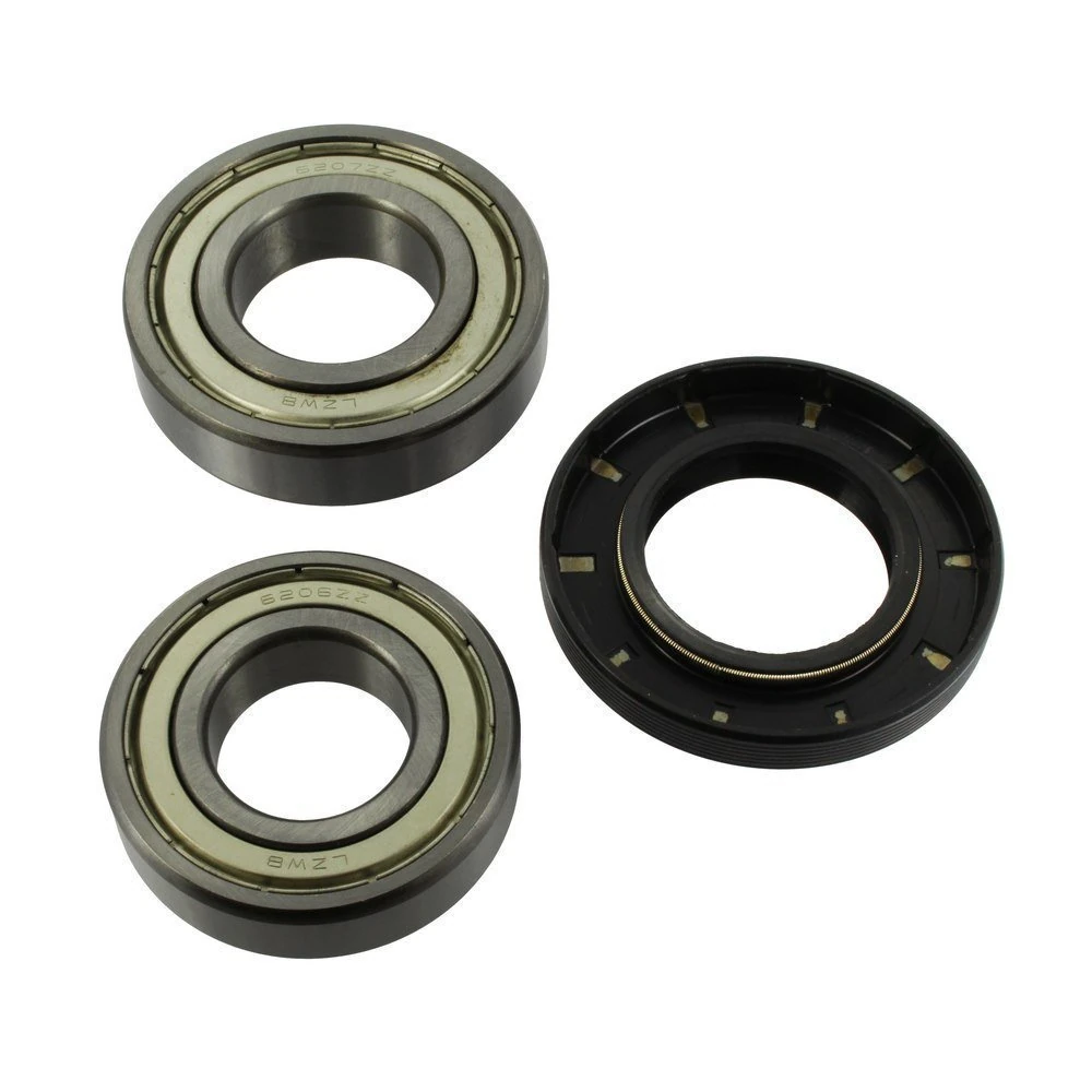 SPARES2GO 2nd Type Drum Bearing & Oil Seal Kit for Zanussi Washing Machines (6207ZZ 6206ZZ)