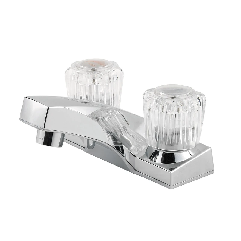 Pfister LG1436002 Pfirst Series 2-Handle 4" Centerset Bathroom Faucet in Polished Chrome - Image 1