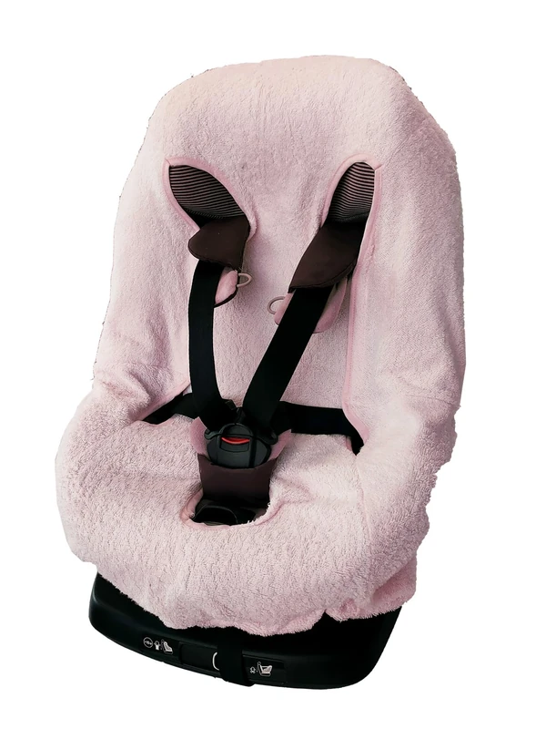 Bubabu Universal Foam Car Seat Cover - Pink Cotton