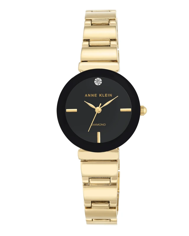 Anne Klein Women's Genuine Diamond Dial Bracelet Watch, AK/2434