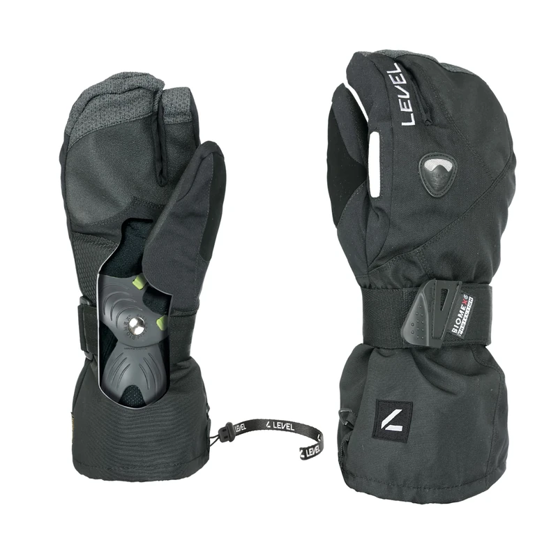 Level 1031UT Fly Trigger Men's Gloves, Black, 9.5 - Image 1