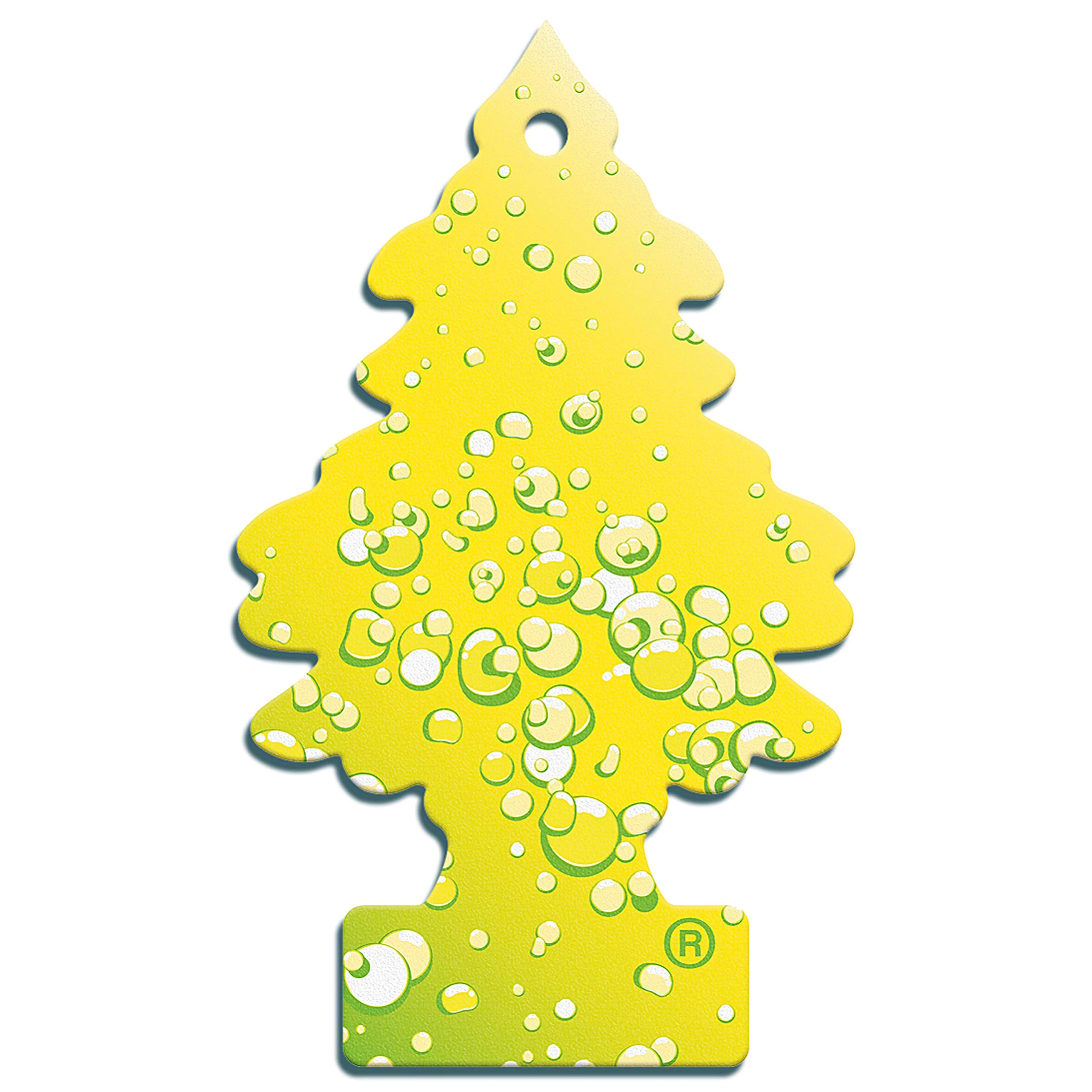 Little Trees Air Freshener Tree MTR0073 Sherbet Lemon Fragrance For Car Home Boat Caravan - Single Pack