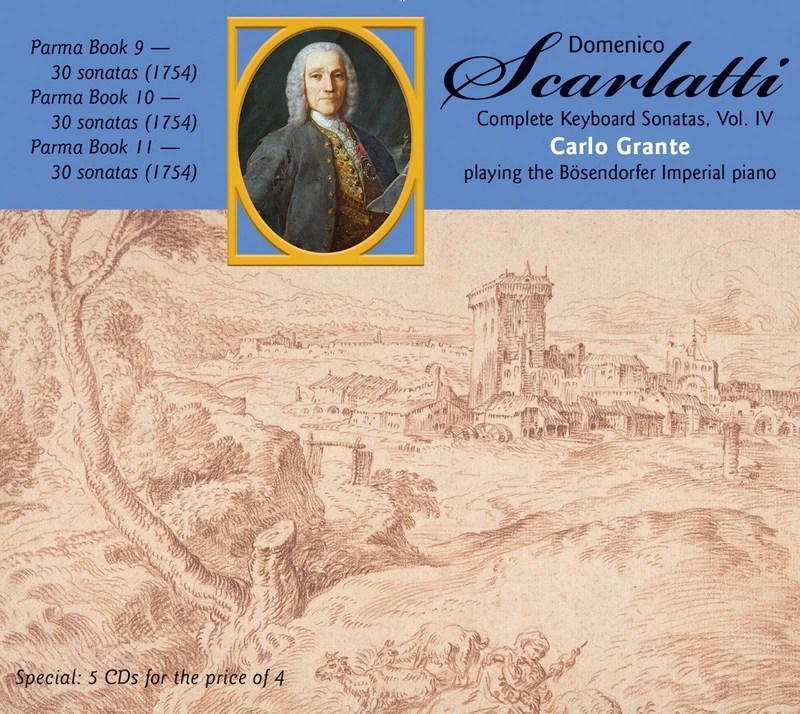Complete Keyboard Sonatas Vol. IV - Carlo Grante (5CD)