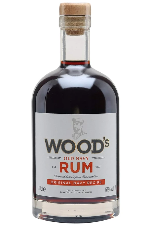 Woods Old Navy Rum, 70 cl