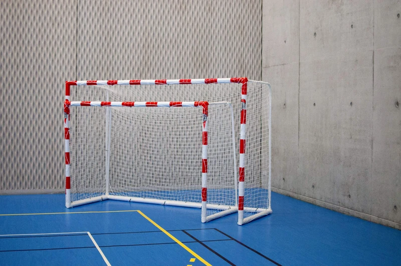 POWERSHOT® Portable uPVC Handball Goal ***WITH 2 YEAR WARRANTY*** (2.4x1.7m WITH BAG)