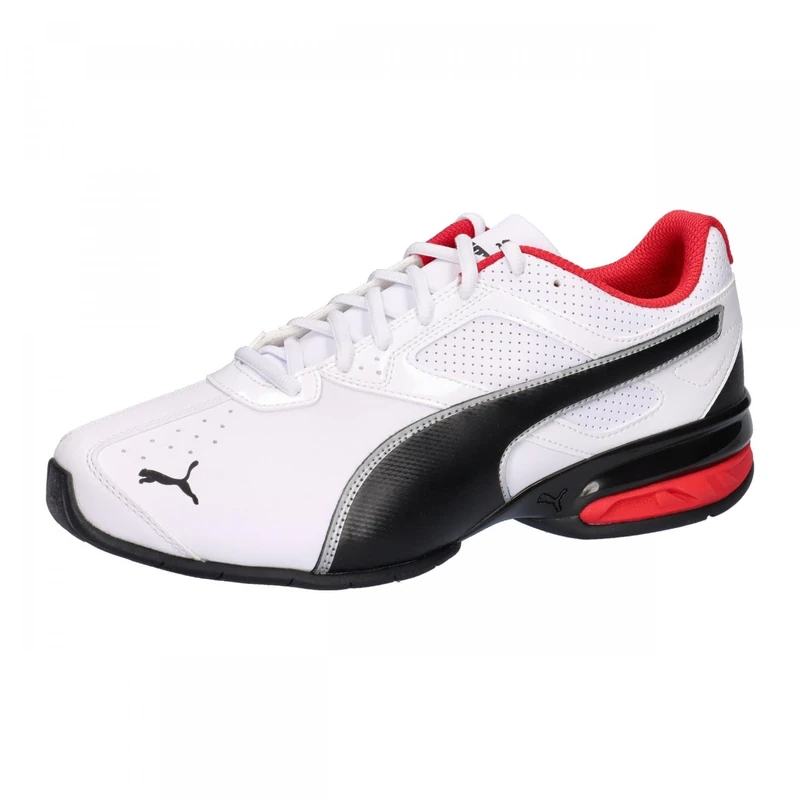 Puma TAZON 6 FM, Men’s Running Shoes, White (Puma White-Puma Black-Puma Silver 02), 9.5 (44 EU)