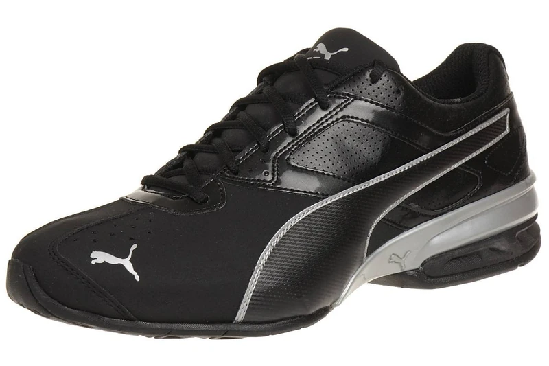 Puma Men Tazon 6 Fm Road Running Shoes, Puma Black-Puma Silver, 13 UK