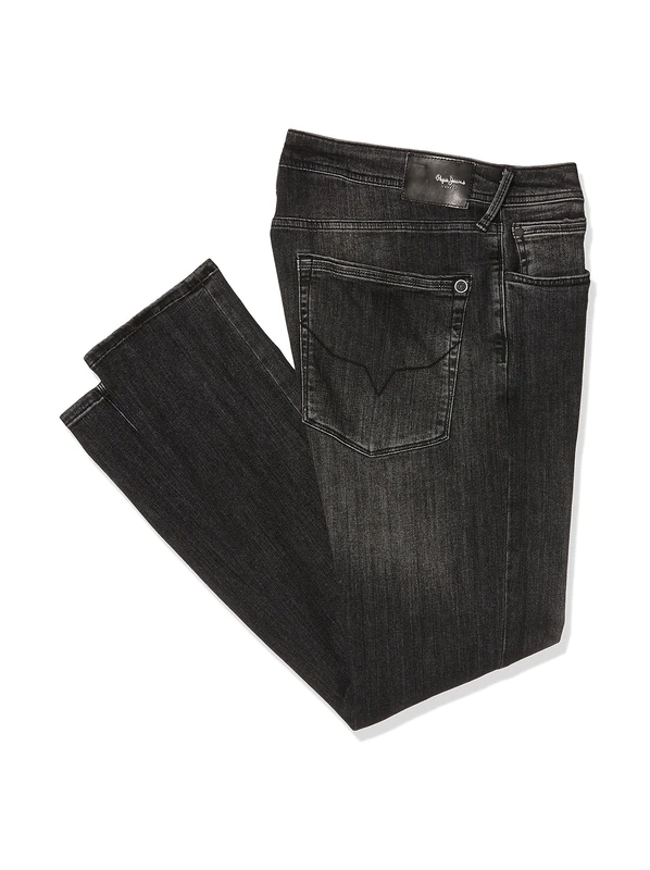 Pepe Jeans Men's Stanley Jeans, Black (Denim), W38/L34 (Manufacturer size: 38)