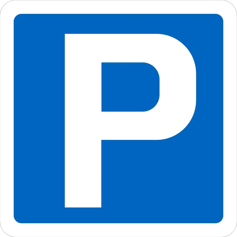 Seco Parking Place Traffic Sign, 450mm x 450mm - 3mm Aluminium Composite