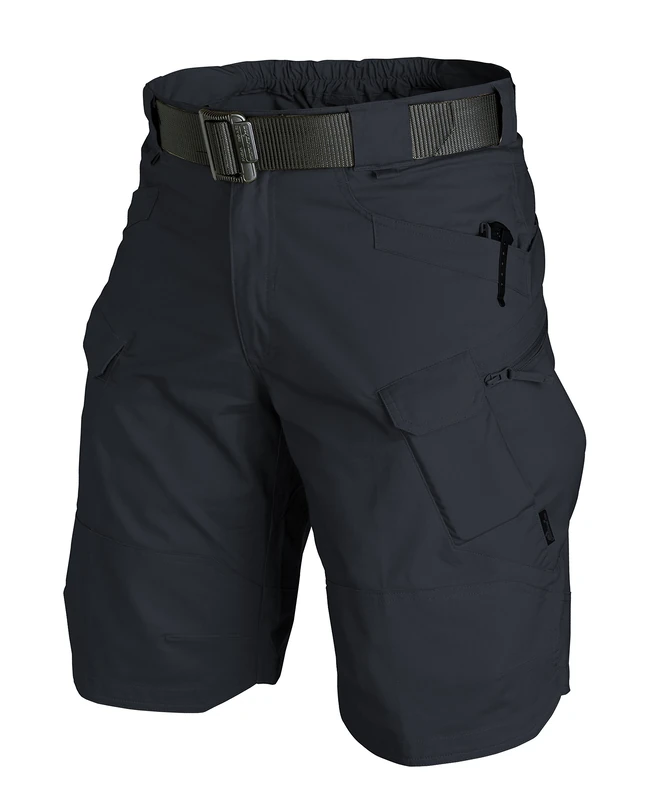 Helikon-Tex Urban Tactical Shorts 11 - Ripstop Polycotton, Mens, SP-UTK-PR-37, Navy Blue, M/Regular