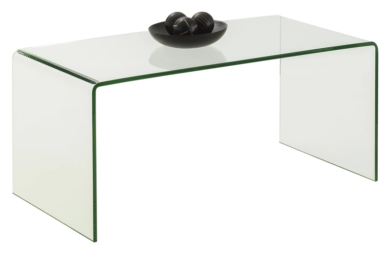 Julian Bowen Amalfi Coffee Table, Glass