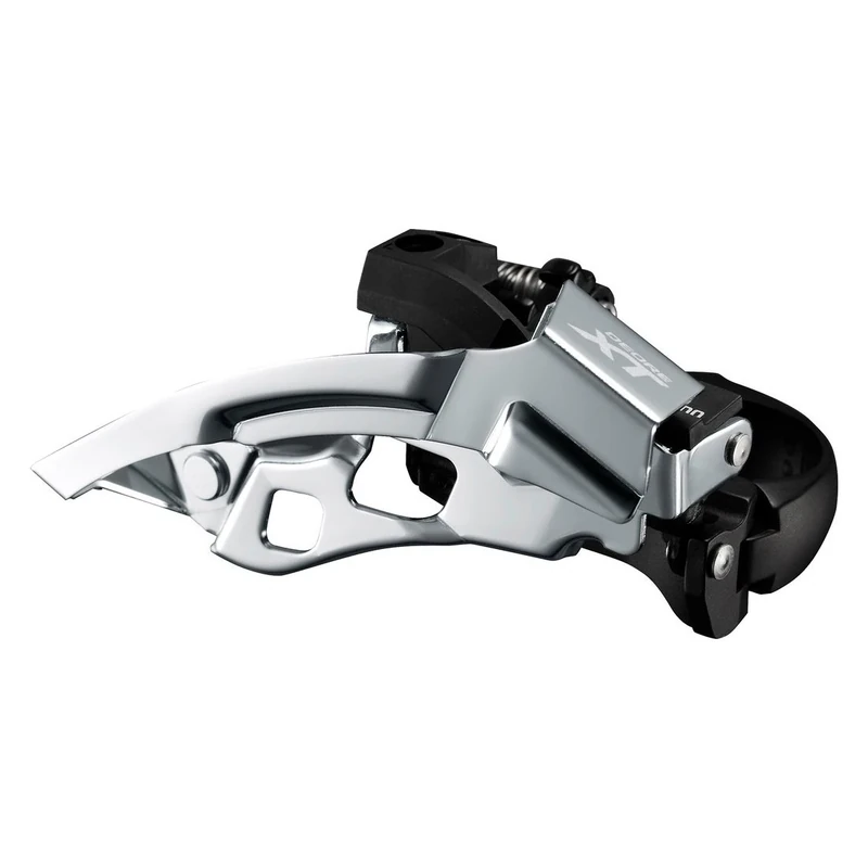 SHIMANO Front Mech XT T8000 10s T/S tpl 63-66 48T, Black