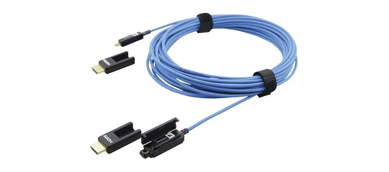 Unbekannt KRAMER CLS-AOCH/XL-66 Optical Active HDMI Cable for 4K with Removable Connectors Halogen-Free Low Smoke 20 m