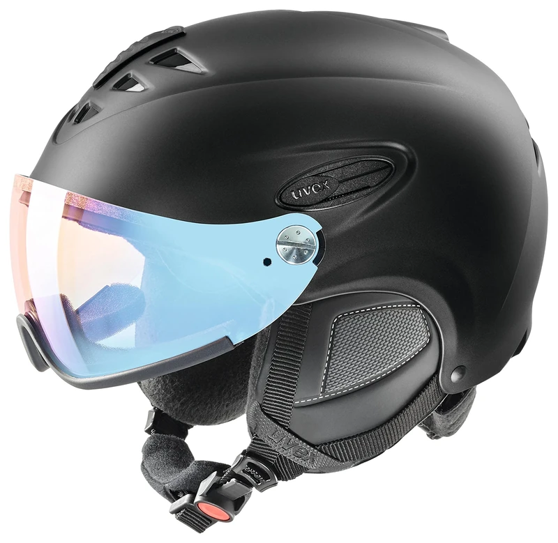 uvex Hlmt 300 Vario Ski Helmet, Unisex, hlmt 300 vario, Black Mat