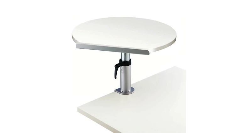 MAUL Table Desk Ergonomic W x D 600 x 520 mm Height Adjustable White