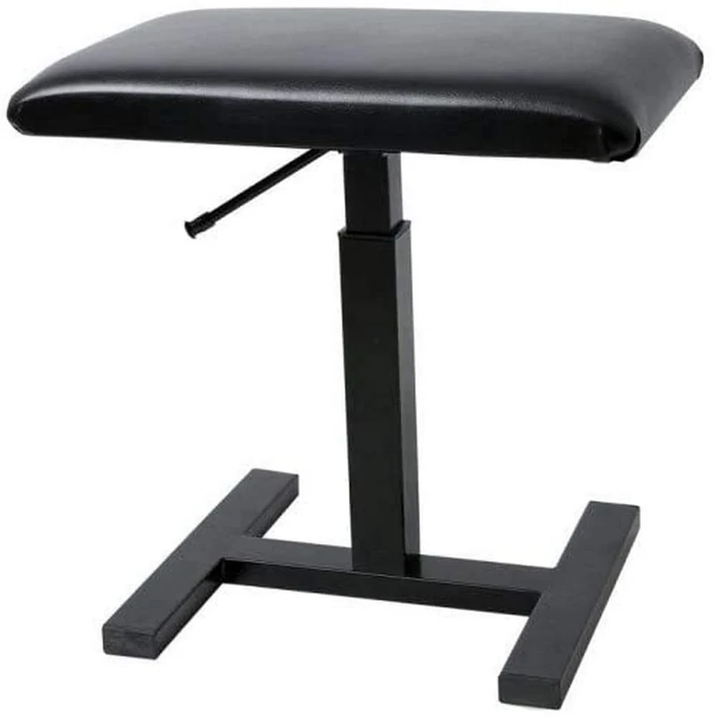 GEWA Piano Bench, Keyboard Stool, Metal, Black, auto Lift