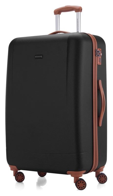 Hauptstadtkoffer - Wannsee - Luggage Suitcase Hardside Trolley 4 Wheel Spinner, TSA Lock, 77 cm, 94 Liter, Black