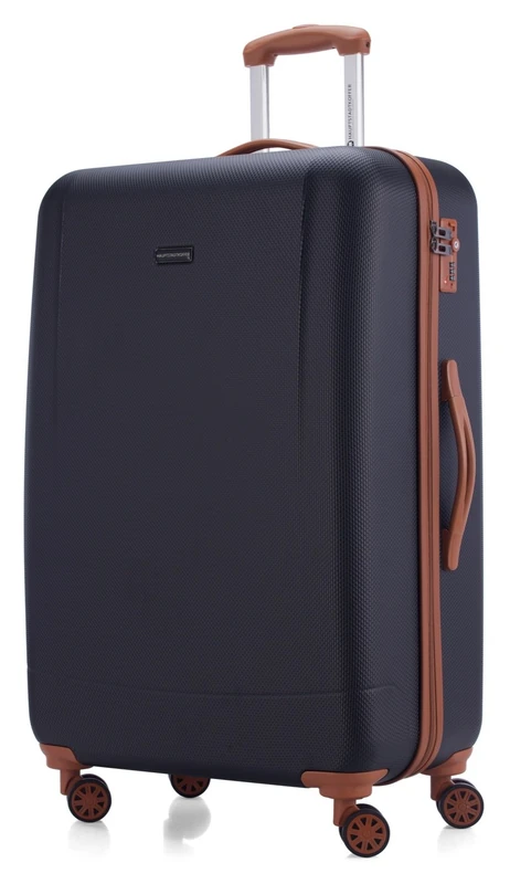 Hauptstadtkoffer - Wannsee - Luggage Suitcase Hardside Trolley 4 Wheel Spinner, TSA Lock, 77 cm, 94 Liter, Dark Blue