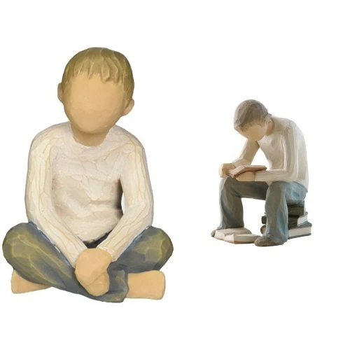 Willow Tree 2 Brothers Figurine Set