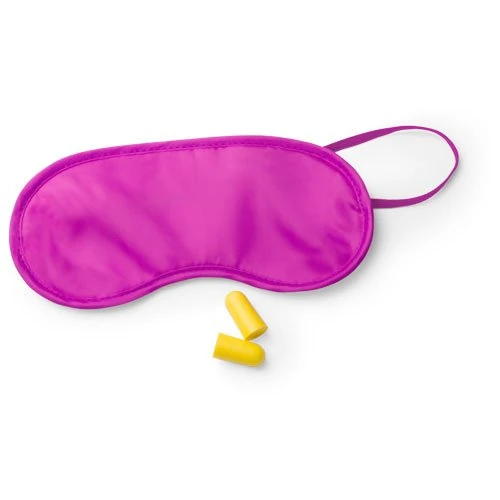 eBuyGB Colourful Eye Mask and Ear Plug Set, Pink, Pack of 50