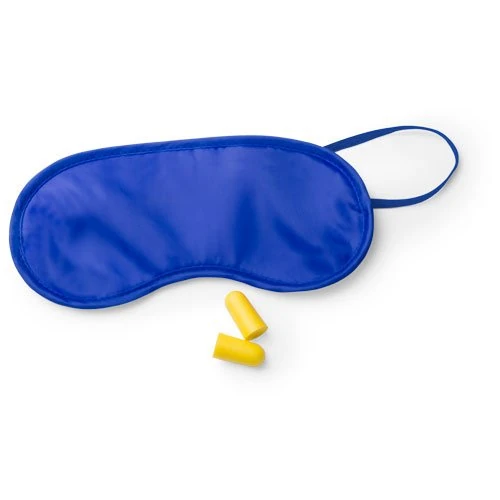 eBuyGB Colourful Eye Mask and Ear Plug Set, Blue, Pack of 50