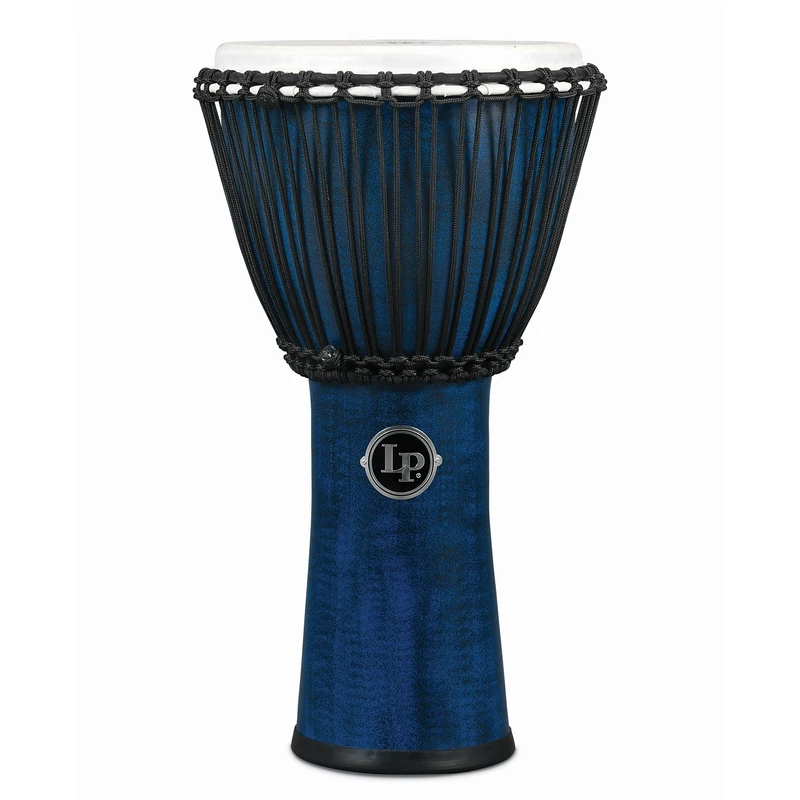 LP Latin Percussion Djembe World Beat FX Rope Tuned 11" Blau LP724B