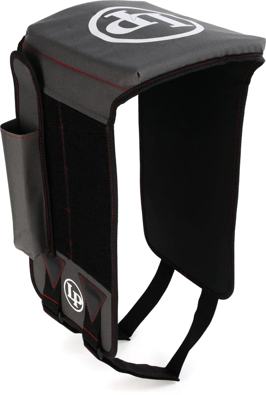 LP Latin Percussion Cajón Saddle LP-CJS Sattel, gepolsterte Sitzfläche und Seitentaschen