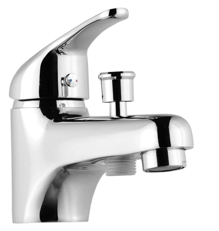 Rousseau 4056452 Single Hole Bath Shower Mixer Tap Chrome