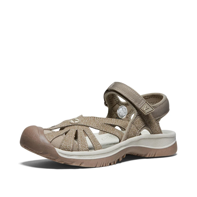 KEEN Women's Rose Sandal Brindle/Shitake, 4.5