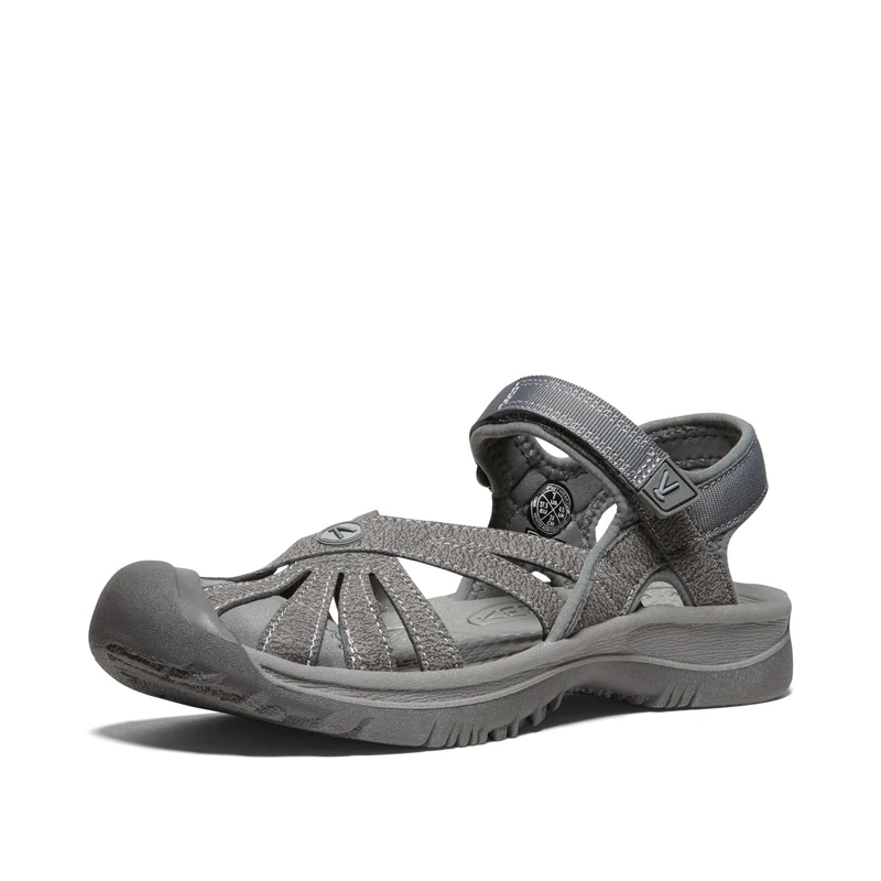 KEEN Women's Rose Sandal Gargoyle/Raven, 8