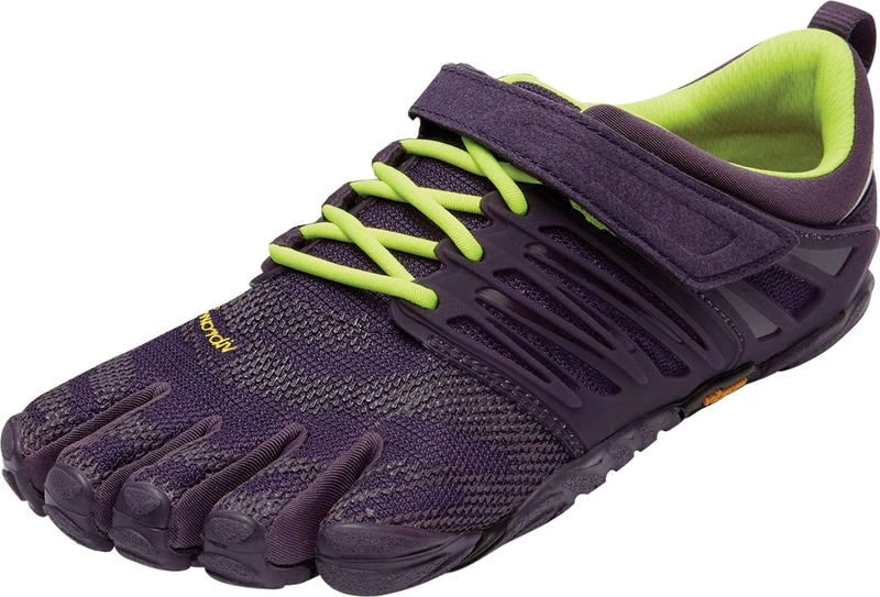Vibram FiveFingers V-Train, Women’s Fitness Shoes, Purple (Nightshade/Safety Yellow Nightshade/Safety Yellow), 6/6.5 UK (37 EU)