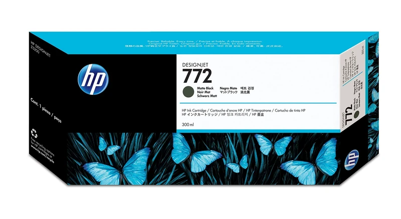 HP 772 - Mattschwarz - Original - Tintenpatrone - für DesignJet Z5200, Z5200 Postscript, Z5400 Postscript ePrinter